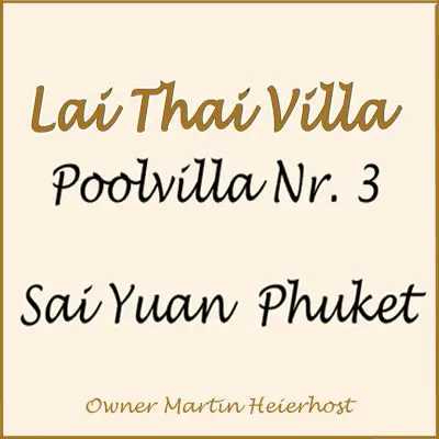 LAI THAI VILLA - POOLVILLAS